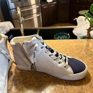 High top sneakers